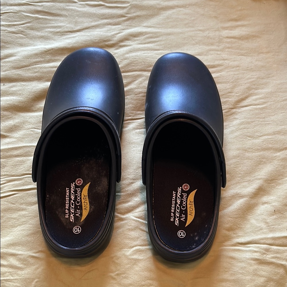 Adult Black Slip-On Shoes